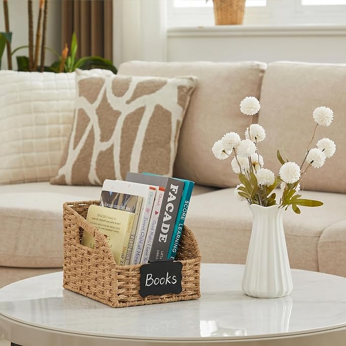 Pantry Organizers, Handwoven Large Wicker Baskets - Image 6