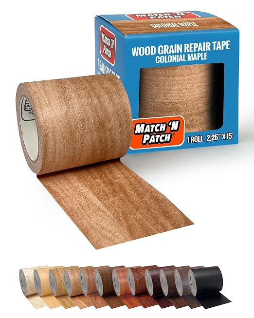 MATCH 'N PATCH Wood Grain Repair Tape by MatchNPatch