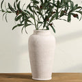 Ceramic Large Vase, Flower Vase Tall Rustic Farmhouse Decorative Vase Floral by ooit