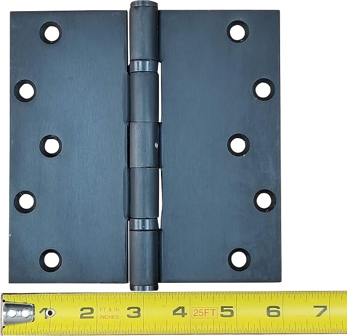 Heavy Duty Commercial 6 inch Square Ball Bearing Oil Rubbed Bronze 2-Pack - Image 2