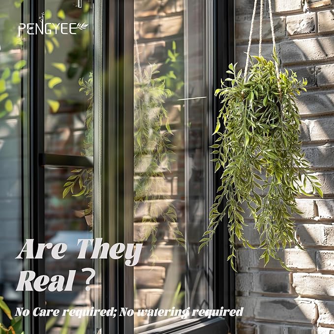 3 Packs Fake Hanging Plants - Image 4