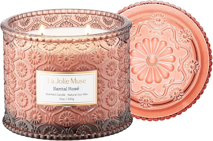 LA JOLIE MUSE Santal Rosé Scented Candles by LaJol%C3%ADeMuse