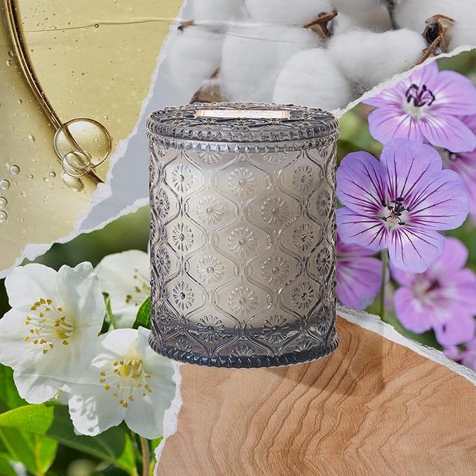 LA JOLIE MUSE Linen Cotton Clean Scented Candles - Image 2