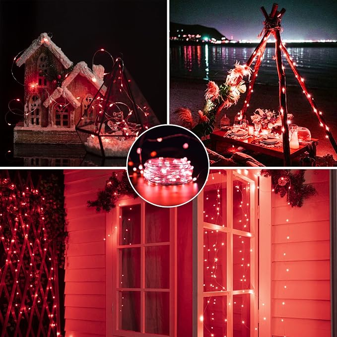 Brightown 12 Pack LED Fairy Lights, Waterproof, 7 Feet, 20 LEDs, Battery - Image 9
