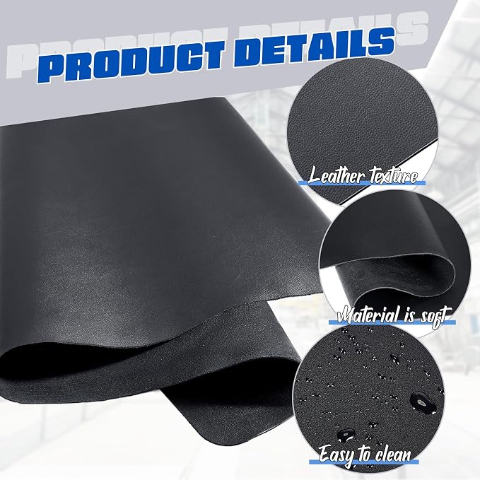 Drydiet 1 Pcs Work Bench Mat Top 24 x 48, PU Leather Tool Box Drawer Liner Tool - Image 3