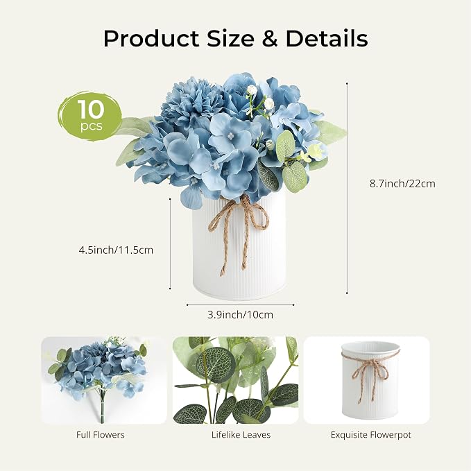 Auihiay 10PCS Flower Centerpieces - Image 6