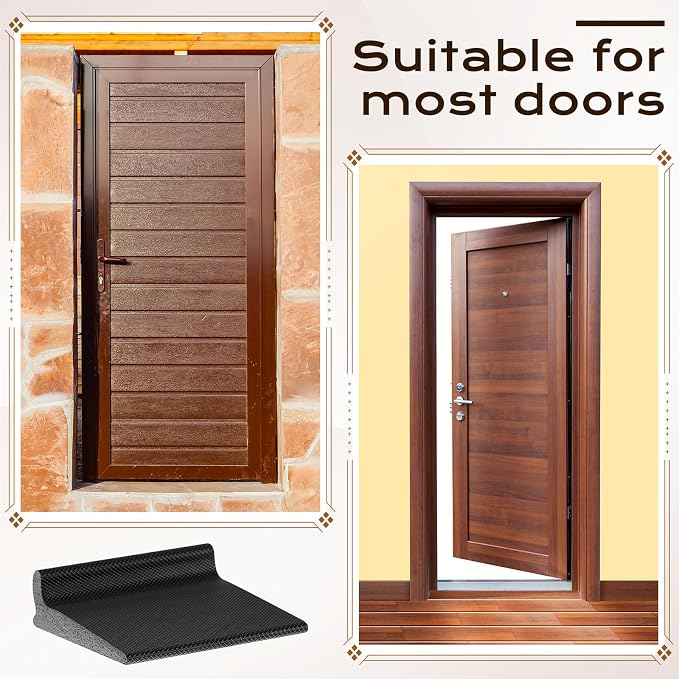 Pangda 25 Pcs Door Corner Seals, Self Adhesive, Frame Corner Seals, Peel and - Image 5