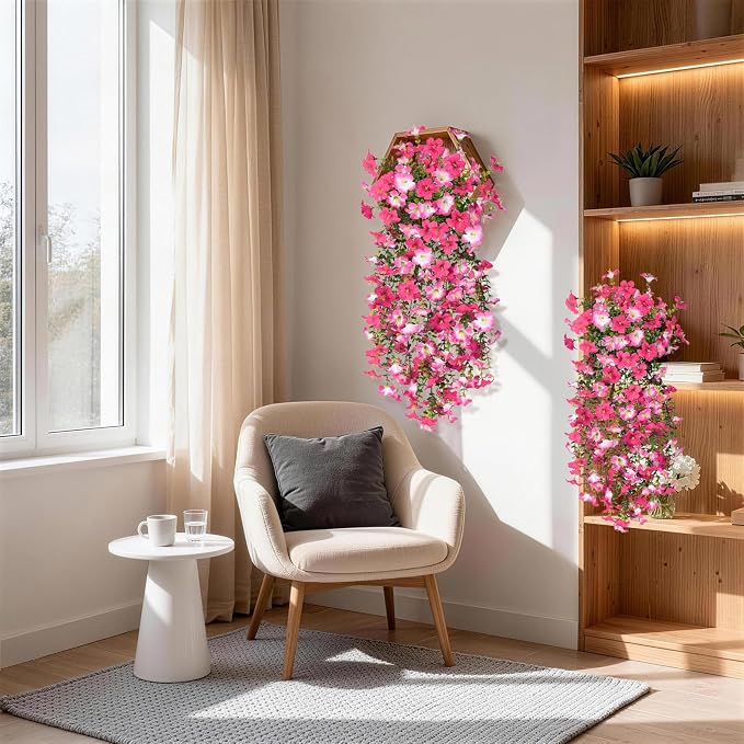 INQCMY Artificial Fake Flowers Plants - Image 5