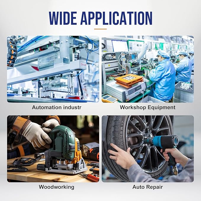3/8 Push To Connect Valve, Shut Off Air Flow Control Fittings | Pneumatic - Image 7