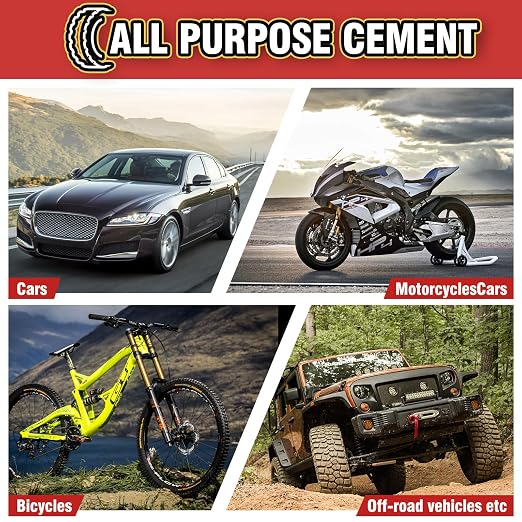 Chemical Vulcanizing Cement, All Purpose Rubber Cement, Heavy Duty Tire Patch - Image 6