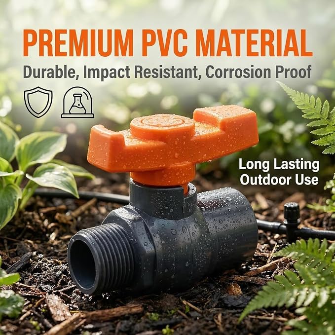 1 inch PVC Ball Valves, PVC Valve 1 inch - Image 3