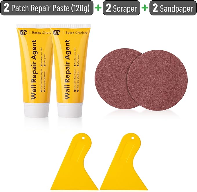 Bates- Drywall Repair Kit, Drywall Patch Kit, Spackle - Image 2