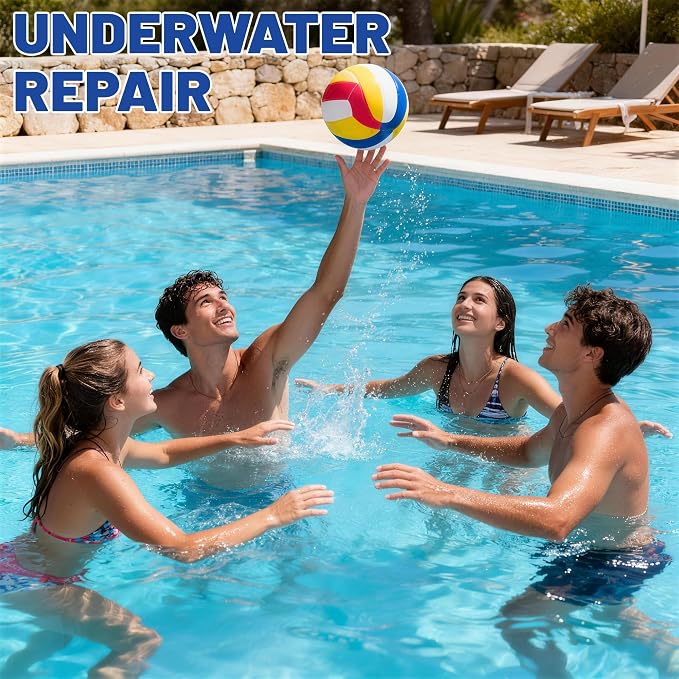 Pool Putty, 17.6oz/500g 2 Part Epoxy Pool Putty Crack Leak Filling & Repair | - Image 8