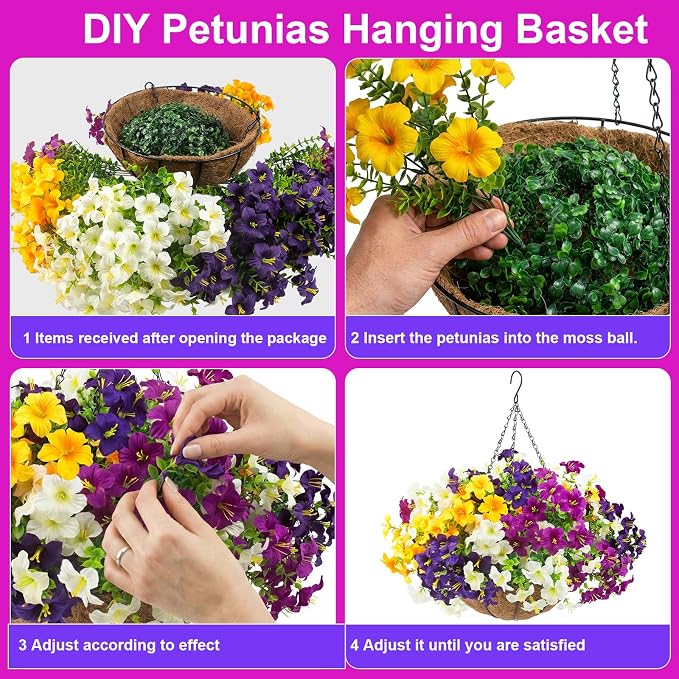 2 Set Artificial Outdoor Flowers - Image 7