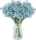 21'' Babys Breath Artificial Flowers 12 Pcs Blue Gypsophila Faux Flowers | by MakeHomeDecorationSimple