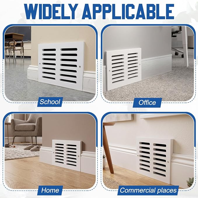 Leinuosen 4 Pcs 10 x 8 Inch Return Air Vent Cover Fit - Image 6