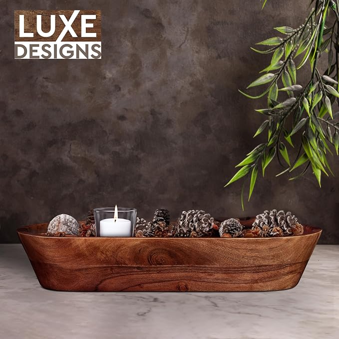 Wooden Dough Bowl - Image 7