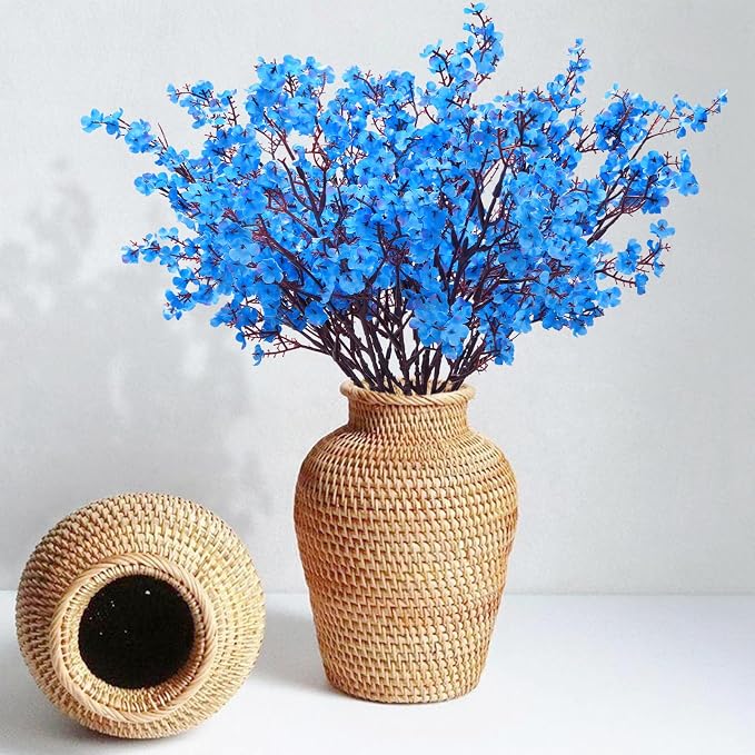 15 Pcs Fake Flowers, Real Touch Babys Breath Artificial Flowers, Full Baby - Image 7