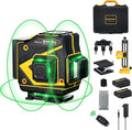 Floor Laser Level Self Leveling, 3x360 Horizontal Vertical Cross Line laser by INSPIRITECH