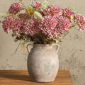 Dobbyby Ceramic Flower Vase 7.6 inch Farmhouse Rustic Vase Decorative Pottery by Dobbyby