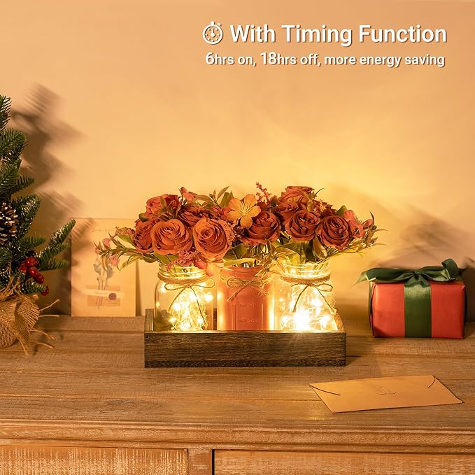 Mkono Fall Centerpieces for Tables Dining Room Decor - Image 2