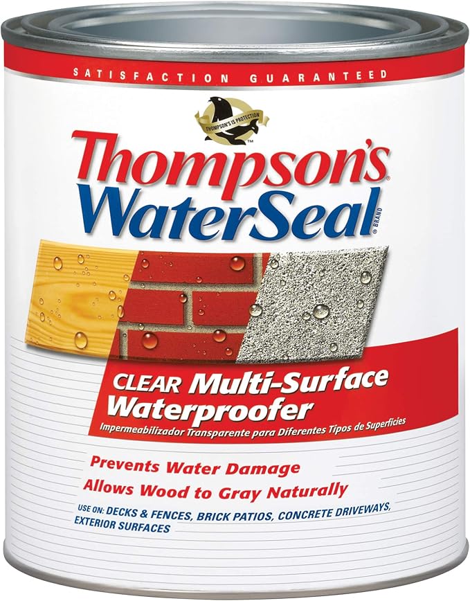 Thompson’s WaterSeal Multi-Surface Waterproofer Stain, 1 Quart by ThompsonsWaterSeal