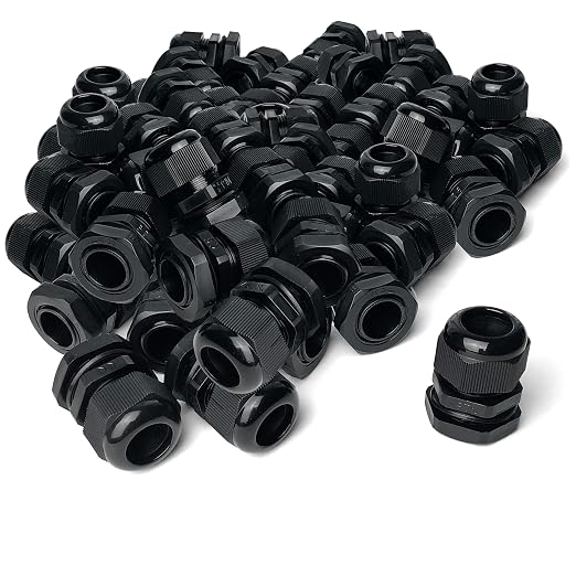 3/4" NPT Strain Relief Nylon Cord Grip Cable Glands by MGISpeedWare