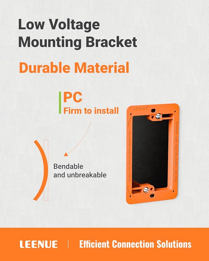 12 Pcs Low Voltage Mounting Bracket - Image 3
