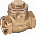 EZ-Fluid 3/4" IPS Female Threaded Brass Swing Check Valve, Horizontal T Pattern by EZ-FLUIDPlumbingProducts