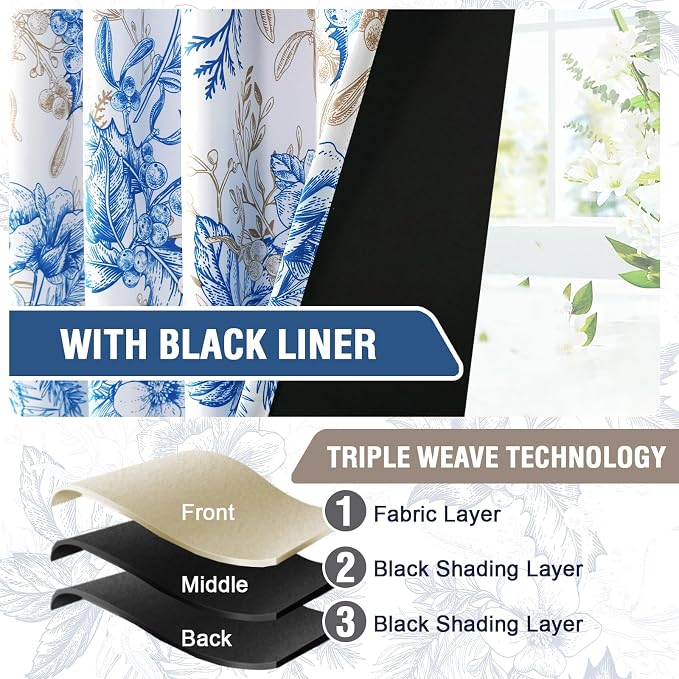 H.VERSAILTEX 100% Blackout Curtains - Image 6