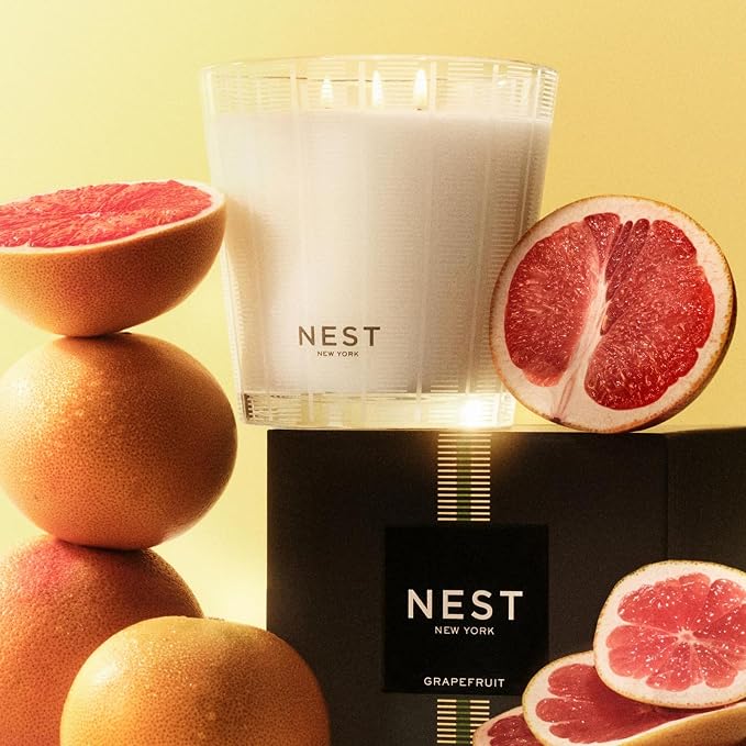 NEST New York Scented 3-Wick Candle, Grapefruit - Image 5