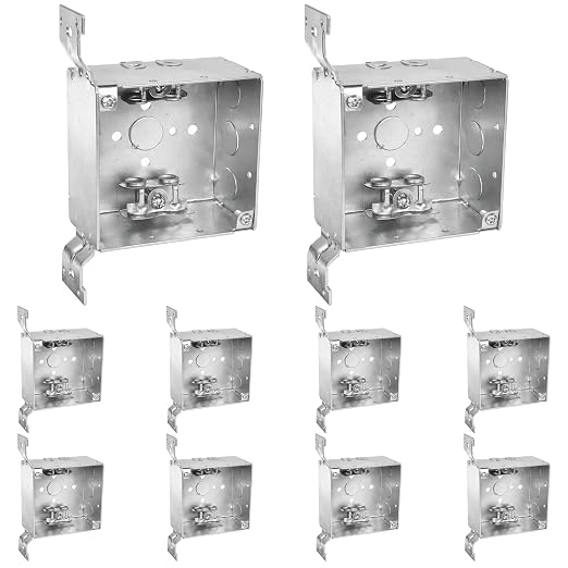 4" Square Welded Electrical Box by OhLectric