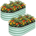 Galvanized Raised Garden Bed Outdoor by snugniture
