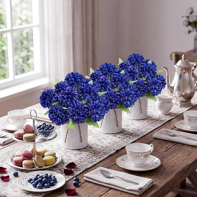 6 Set Pre-Made Flower Table Centerpieces - Image 3