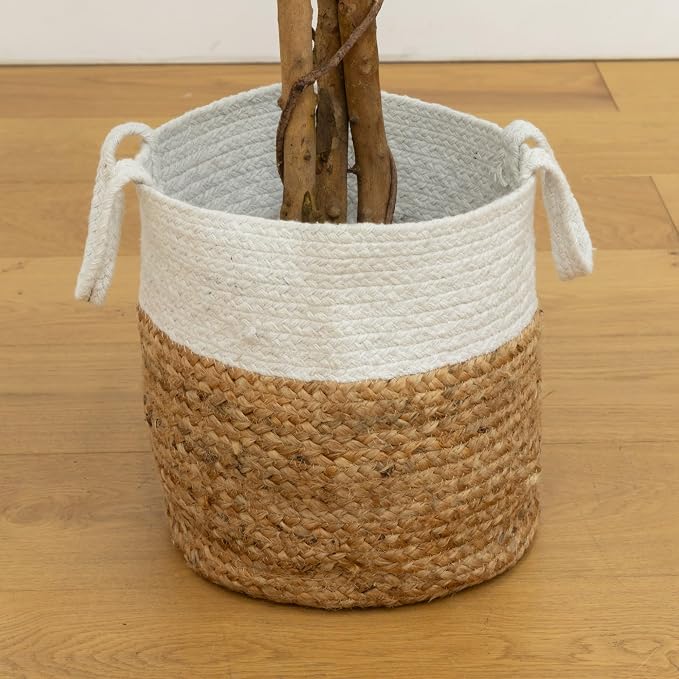 Nearly Natural 6 ft. Triple Trunk Ficus Artificial Tree - Image 5