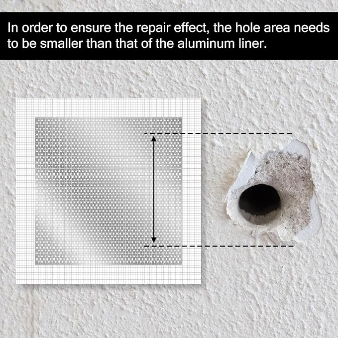 6 Pack Drywall Repair Patch, 10 X 10 Inch | Drywall Repair Kit Large Hole - Image 6