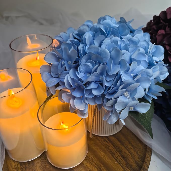 Pastel Blue Flower Table Centerpieces - Image 8