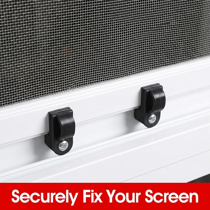 24 Pack 3/8 Inch Offset Window Screen Clips - Image 3