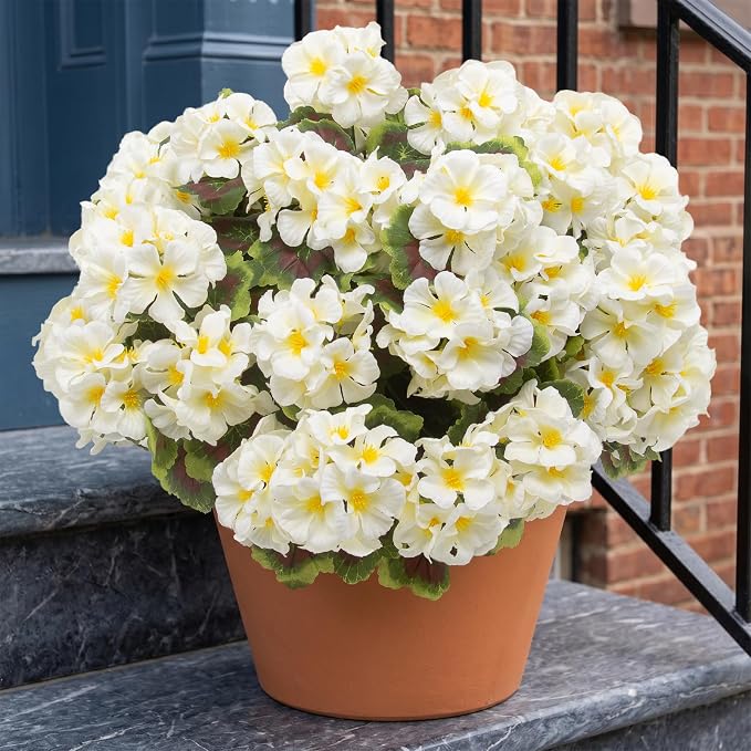 lovemoon 8 Pcs Artificial Geraniums - Image 8