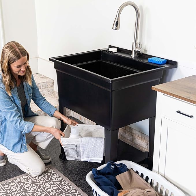 UTILITYSINKS Freestanding Utility Tub Sink - Image 5