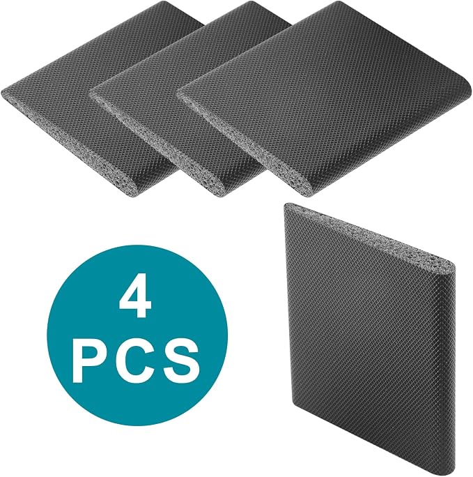 4 Pcs Door Corner Seals, Self-Adhesive Wedge, Draft Stoppers Foam Pads - Image 6