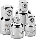 Bates Impact Socket Adapter and Reducer Set, 3/8 to 1/4 Socket Adapters by BatesChoice