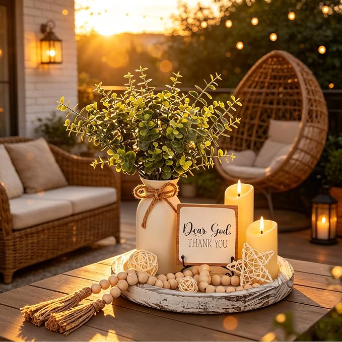 Rustic Modern Farmhouse Decor Set of 7 - Image 5