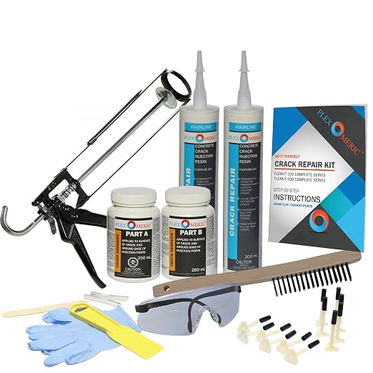 Complete Crack Repair Kit by Flexomeric+Crack+Repair+Products