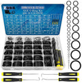 ZDBB 1086 Pcs SAE Standard O Ring Kit Nitrile Rubber O-Rings Assortment by ZDBB