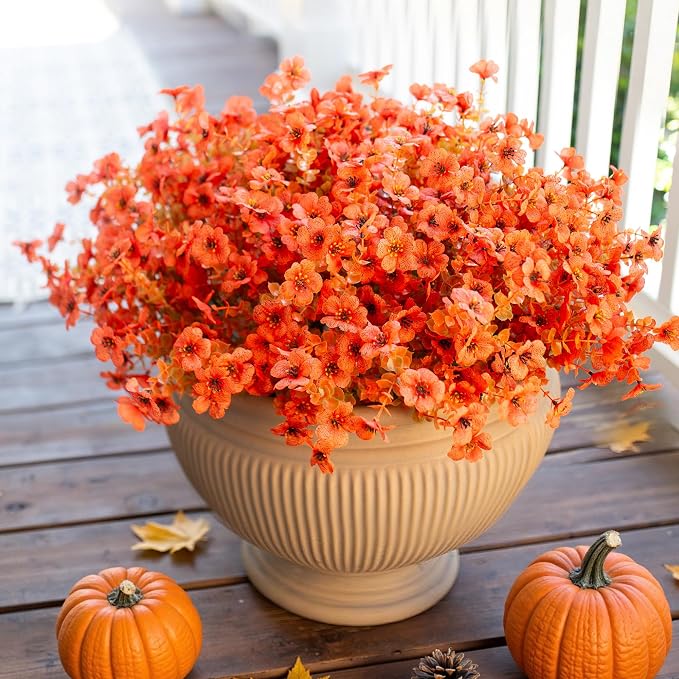 Artificial Fall Flowers Faux Mums by HyeFloraartificialflowers