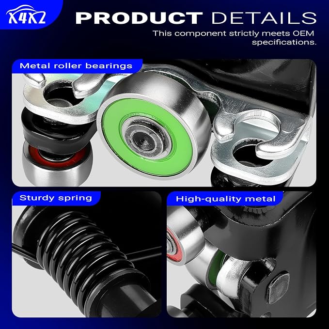 X4XZ Upgrade Metal Bearing Left & Right Power Sliding Door Roller Assembly | - Image 3