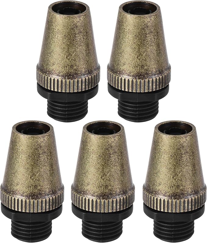 uxcell Cable Glands Strain Relief Cord Connector Grips Metal Bronze 5Pcs by uxcell