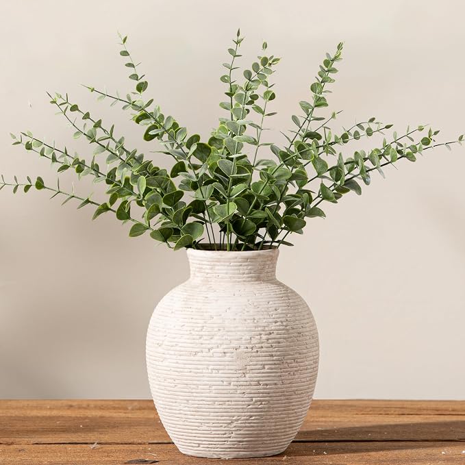Vanselia Ceramic Flower Vase Home Decor by VanseliaHome