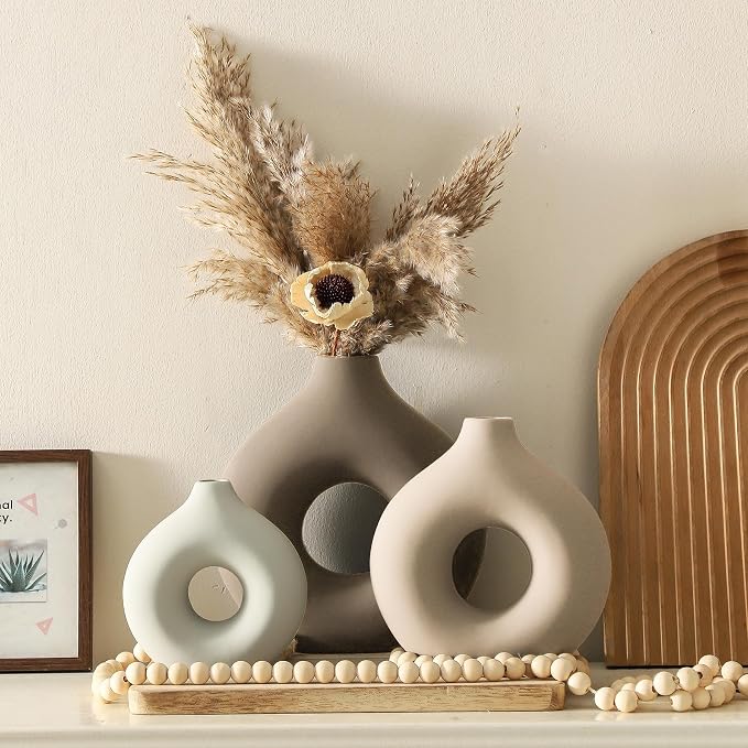 Vanselia Ceramic Vase Home Table Decor - Image 7